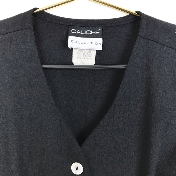 Caliche Collection Vintage Button Blouse - Picture 5 of 5